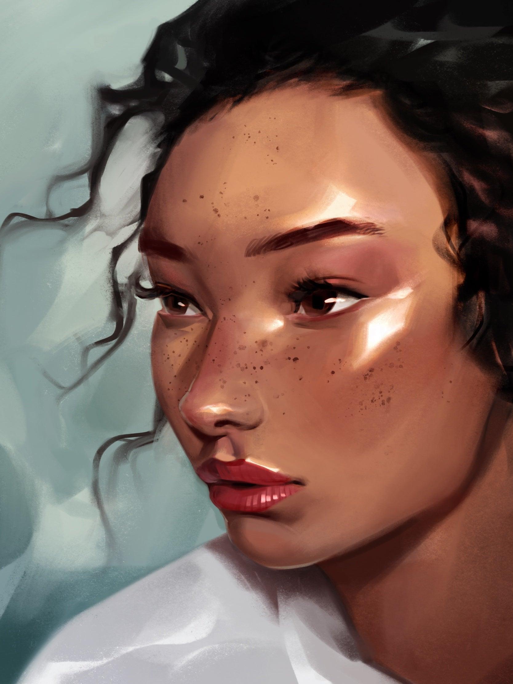 Jingsketch Original Files: Portraits, 7 Illustrations - Jingsketch