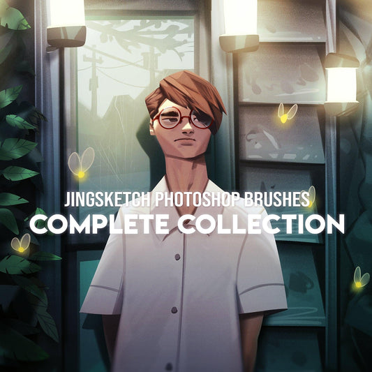 Jingsketch Photoshop Brushes: Complete Collection - Jingsketch