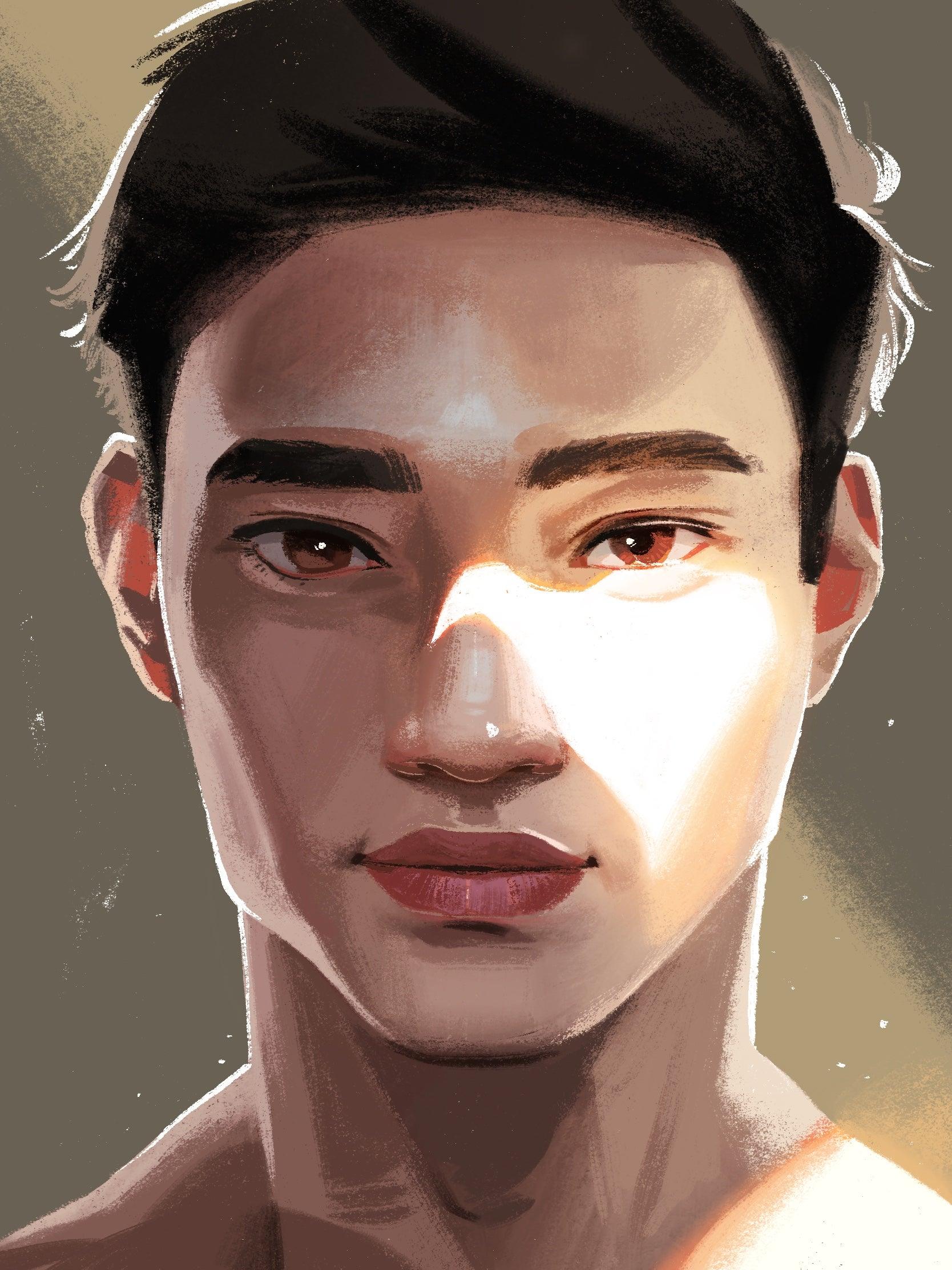 Jingsketch Original Files: Portraits, 7 Illustrations - Jingsketch