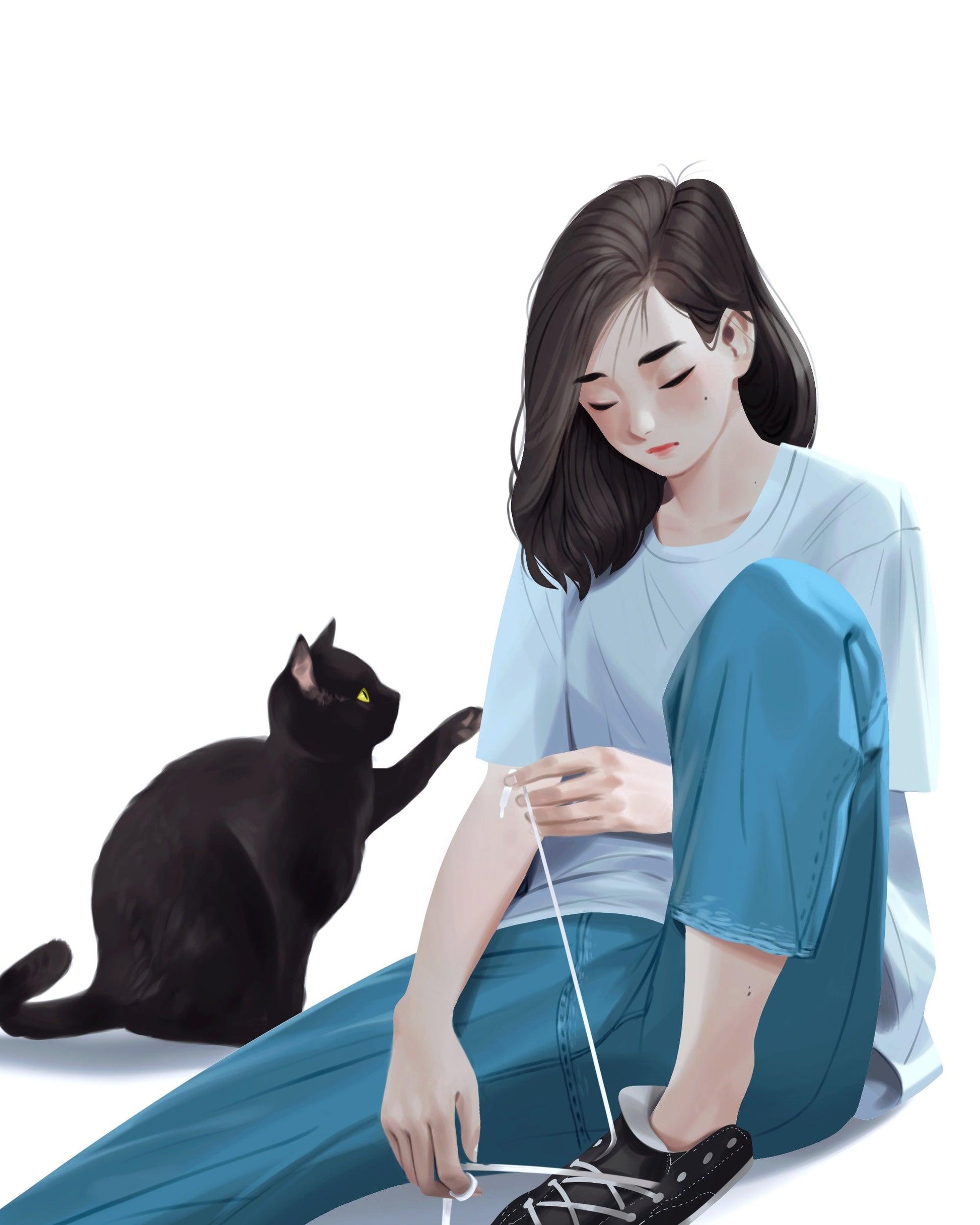 Jingsketch Original Files: Nostalgia, 8 Illustrations - Jingsketch