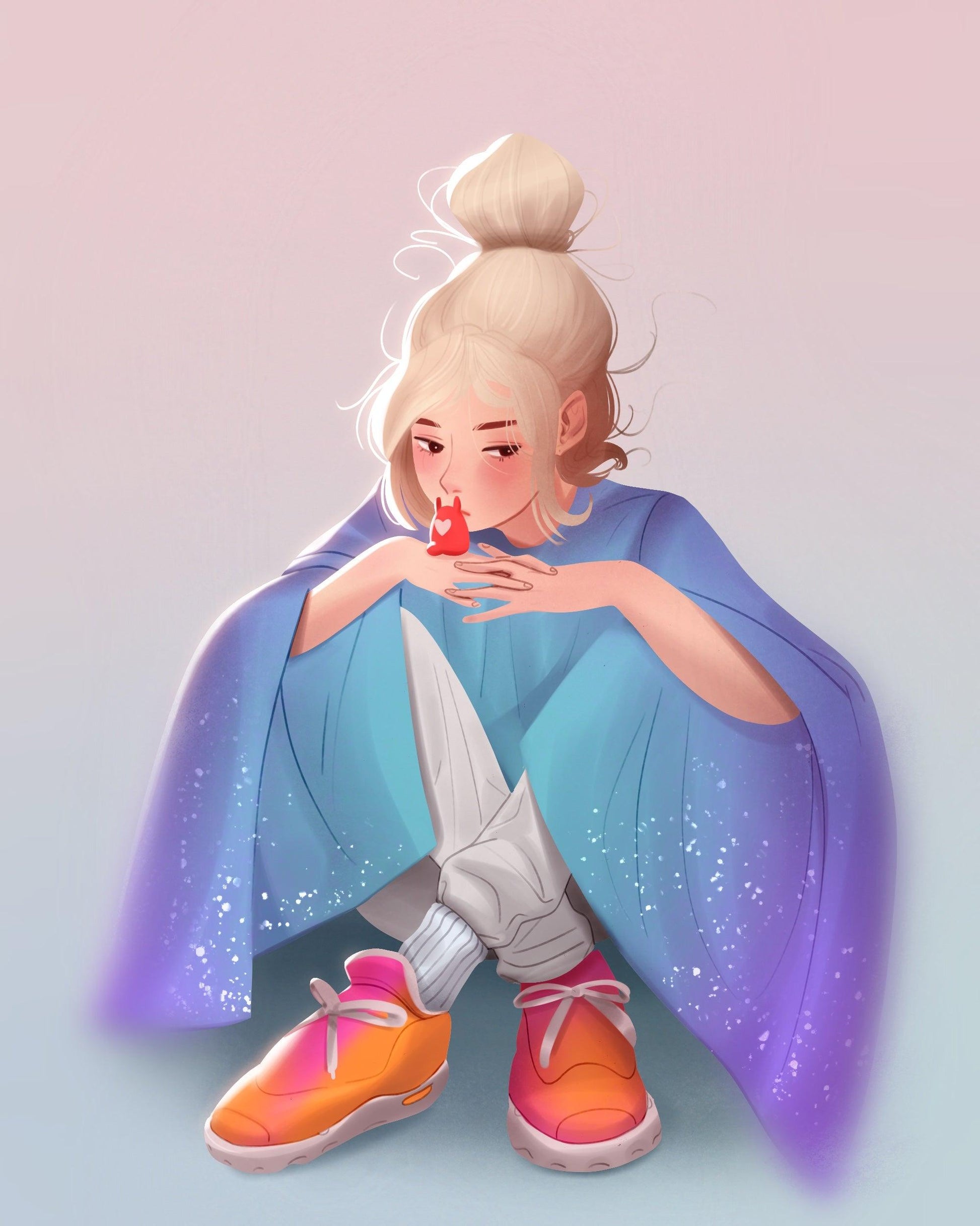 Jingsketch Original Files: Nostalgia, 8 Illustrations - Jingsketch