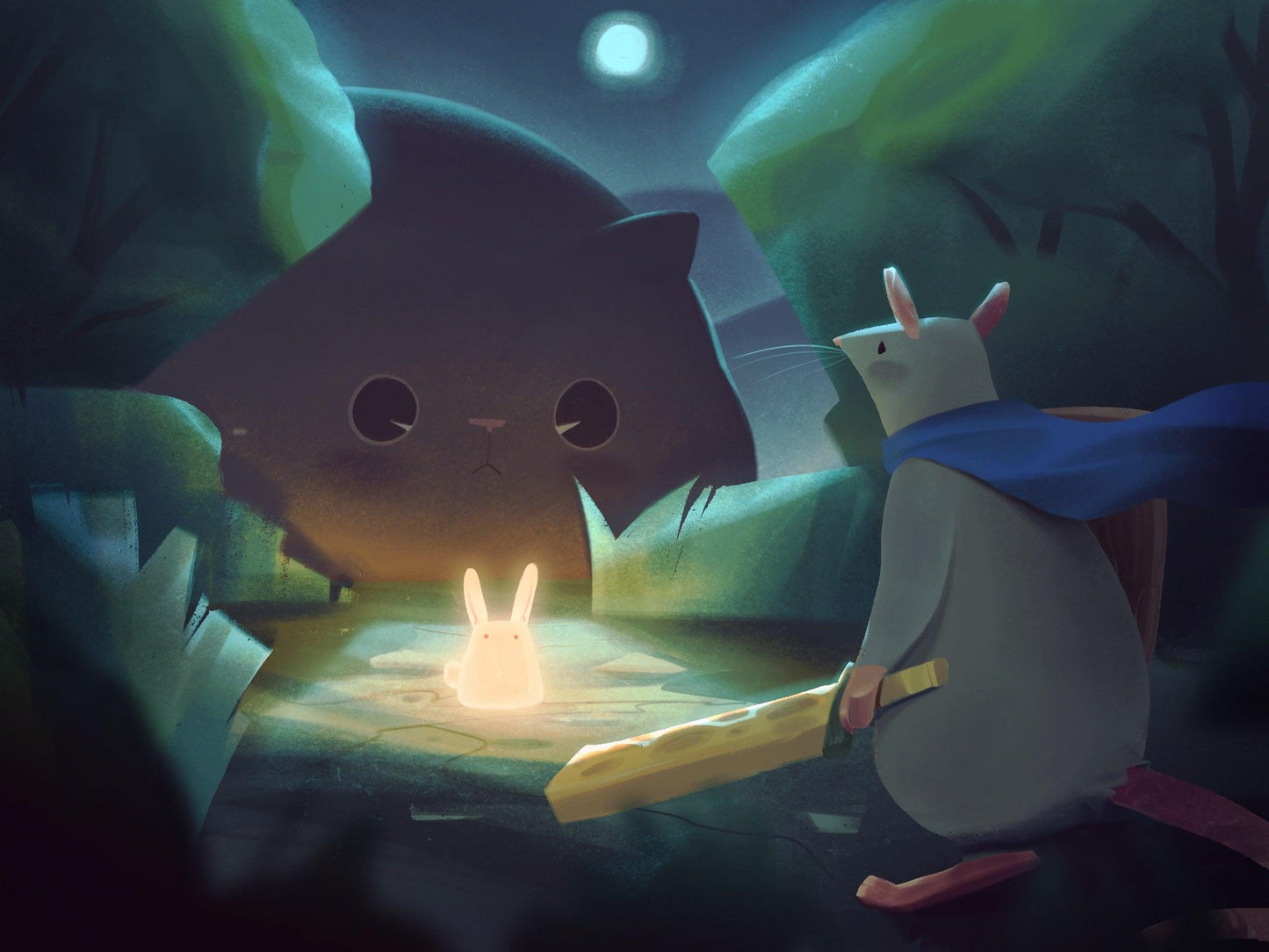 Jingsketch Original Files: Cats & Rats, 7 Illustrations - Jingsketch