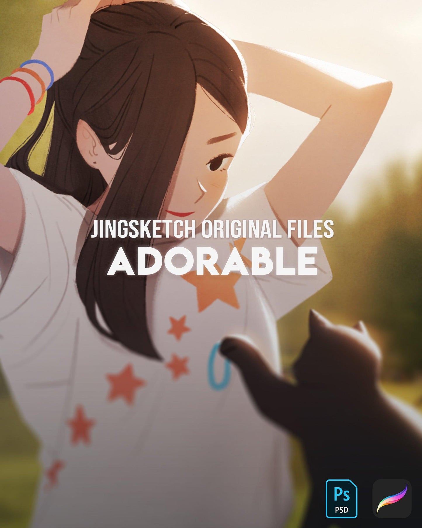Jingsketch Original Files: Everything, All 45 Illustrations - Jingsketch