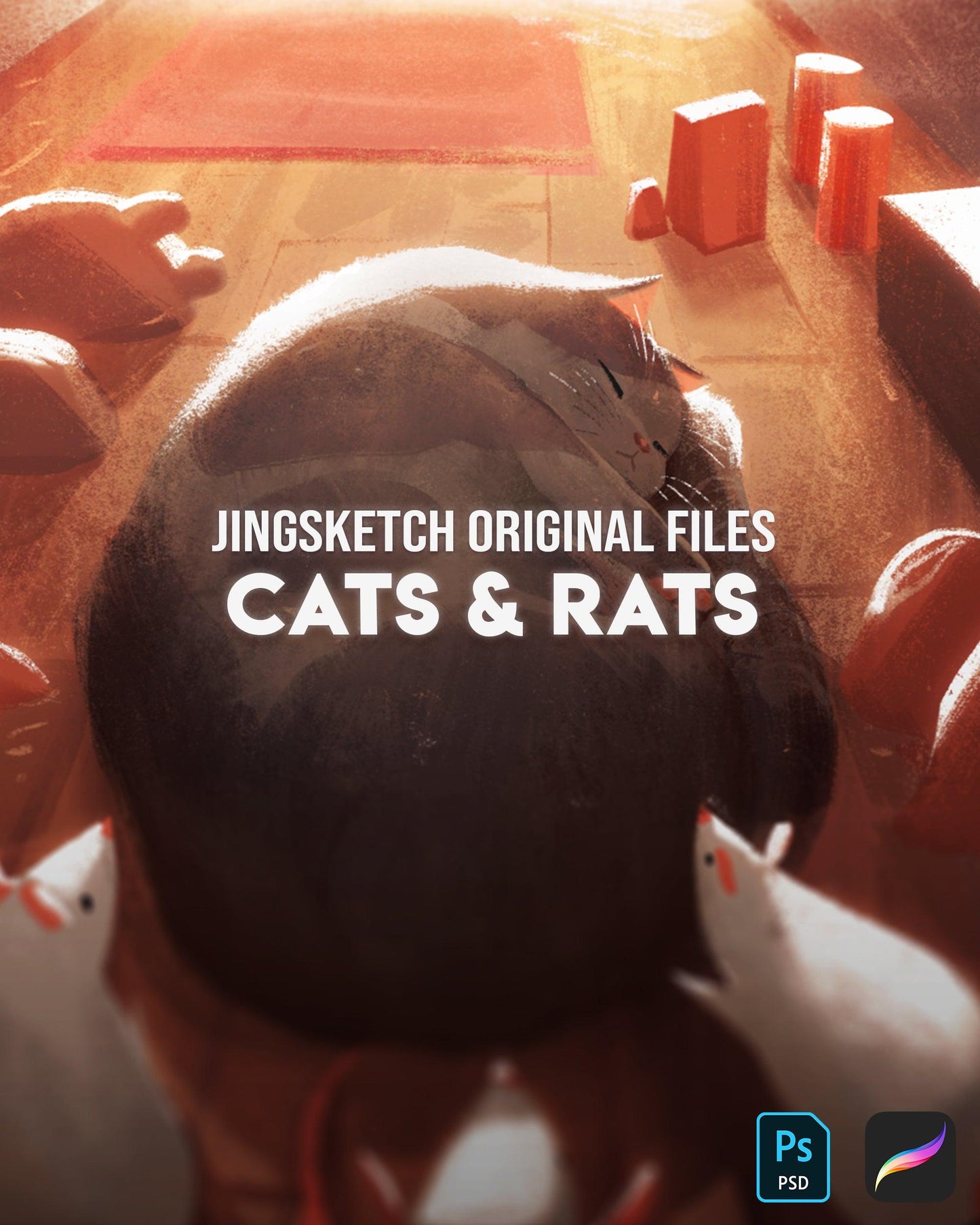 Jingsketch Original Files: Everything, All 45 Illustrations - Jingsketch
