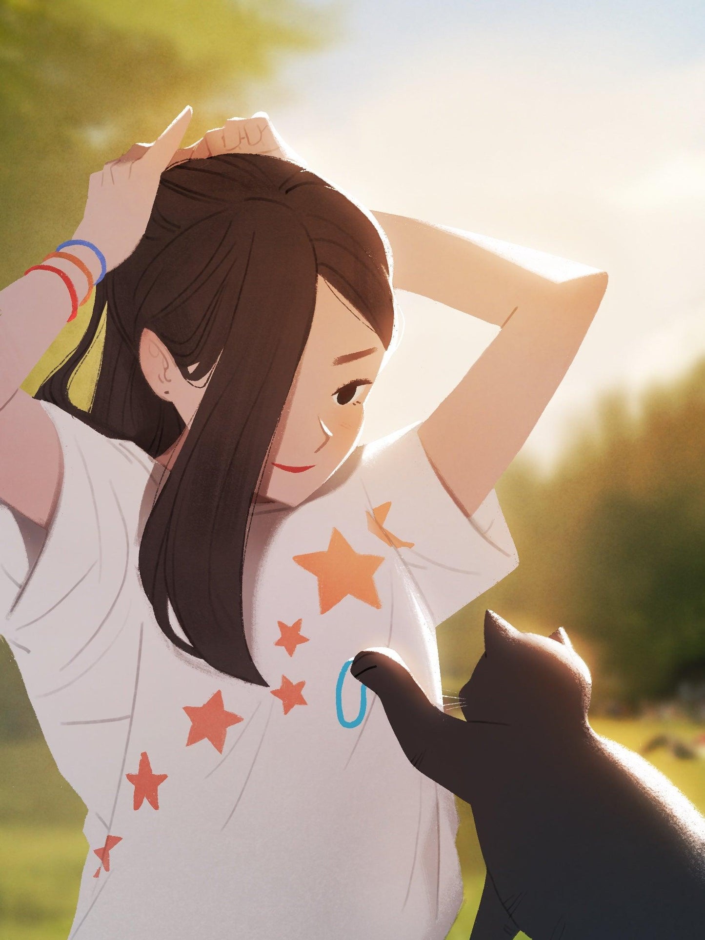 Jingsketch Original Files: Adorable, 7 Illustrations - Jingsketch