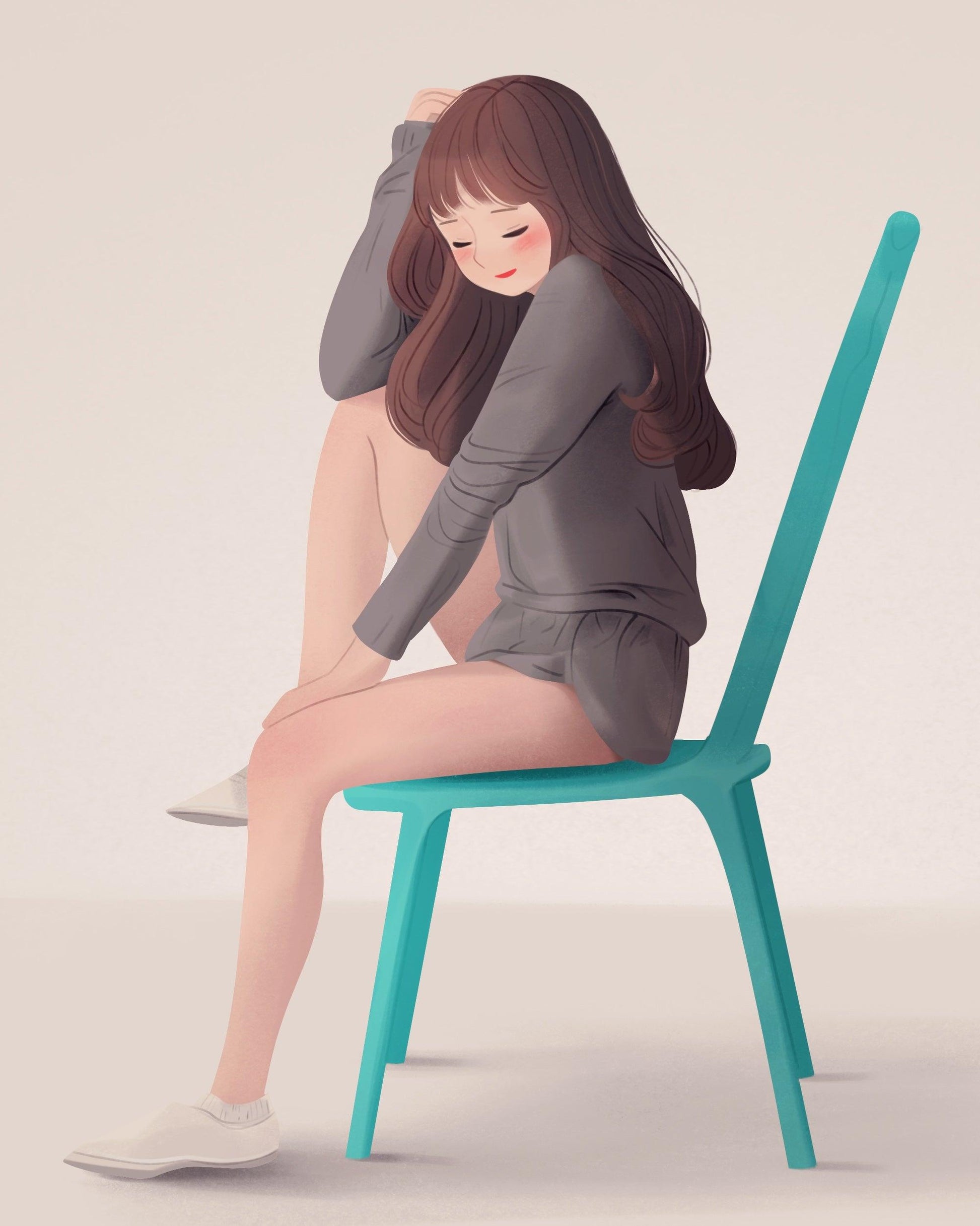 Jingsketch Original Files: Nostalgia, 8 Illustrations - Jingsketch