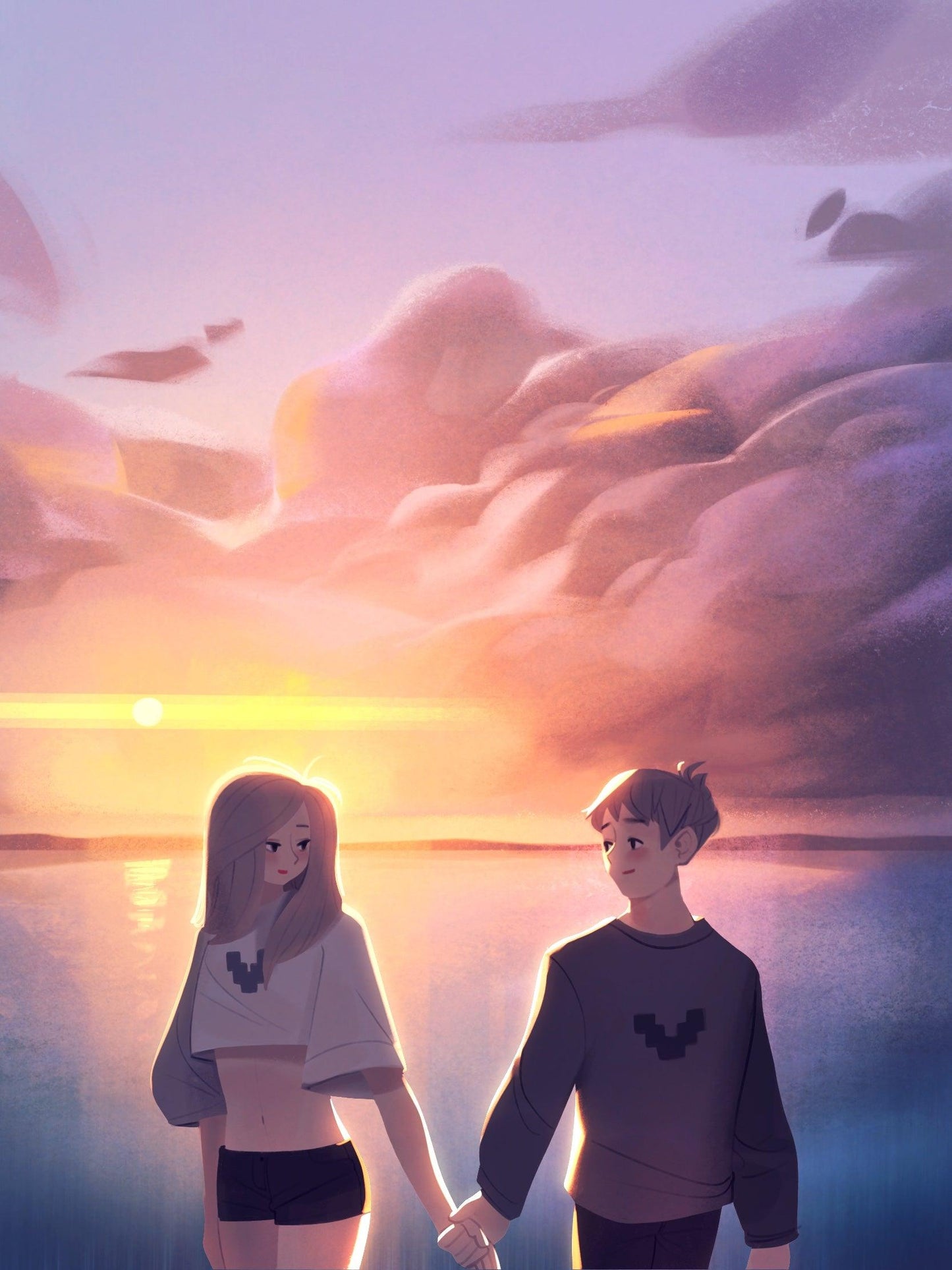 Jingsketch Original Files: Love, 8 Illustrations - Jingsketch