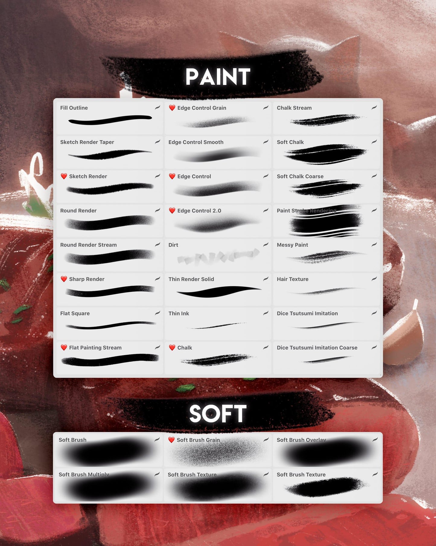 Jingsketch Procreate Brushes: Complete Collection - Jingsketch