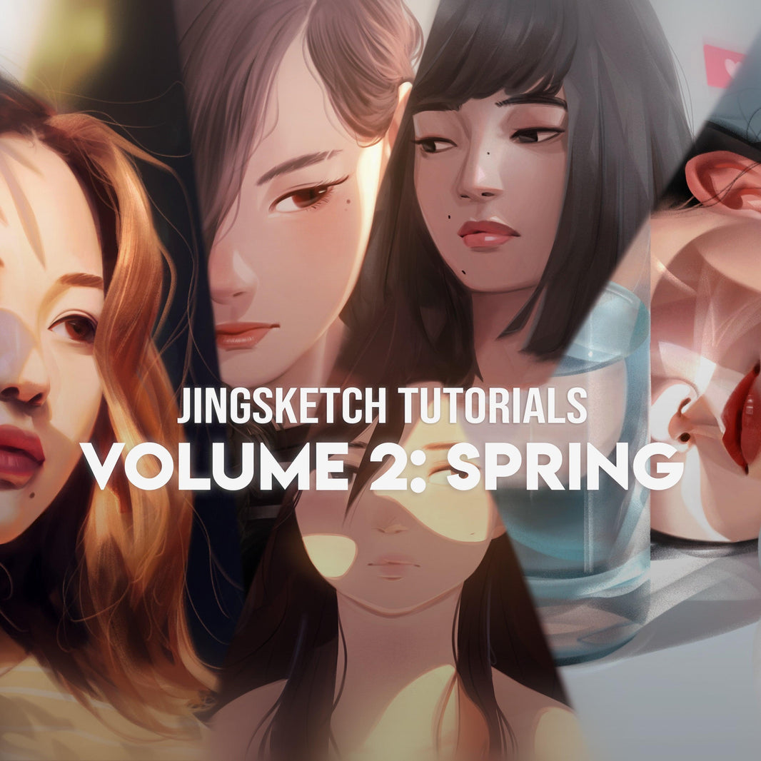 Jingsketch Brushes & Tutorials for Digital Artists