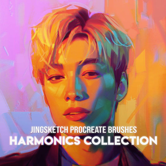 Jingsketch Procreate Brushes: Harmonics Collection - Jingsketch