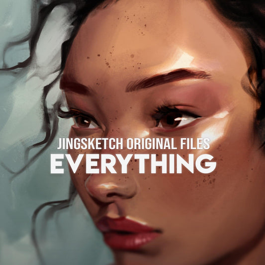 Jingsketch Original Files: Everything, All 45 Illustrations - Jingsketch