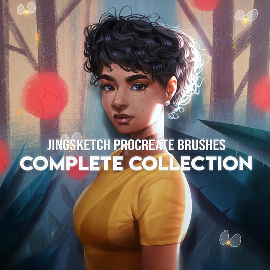 Jingsketch Procreate Brushes: Complete Collection - Jingsketch