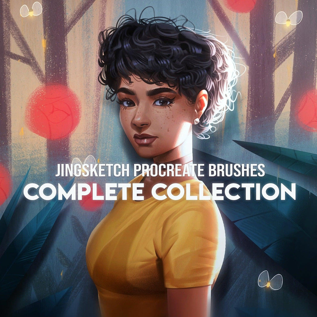Jingsketch Brushes & Tutorials for Digital Artists